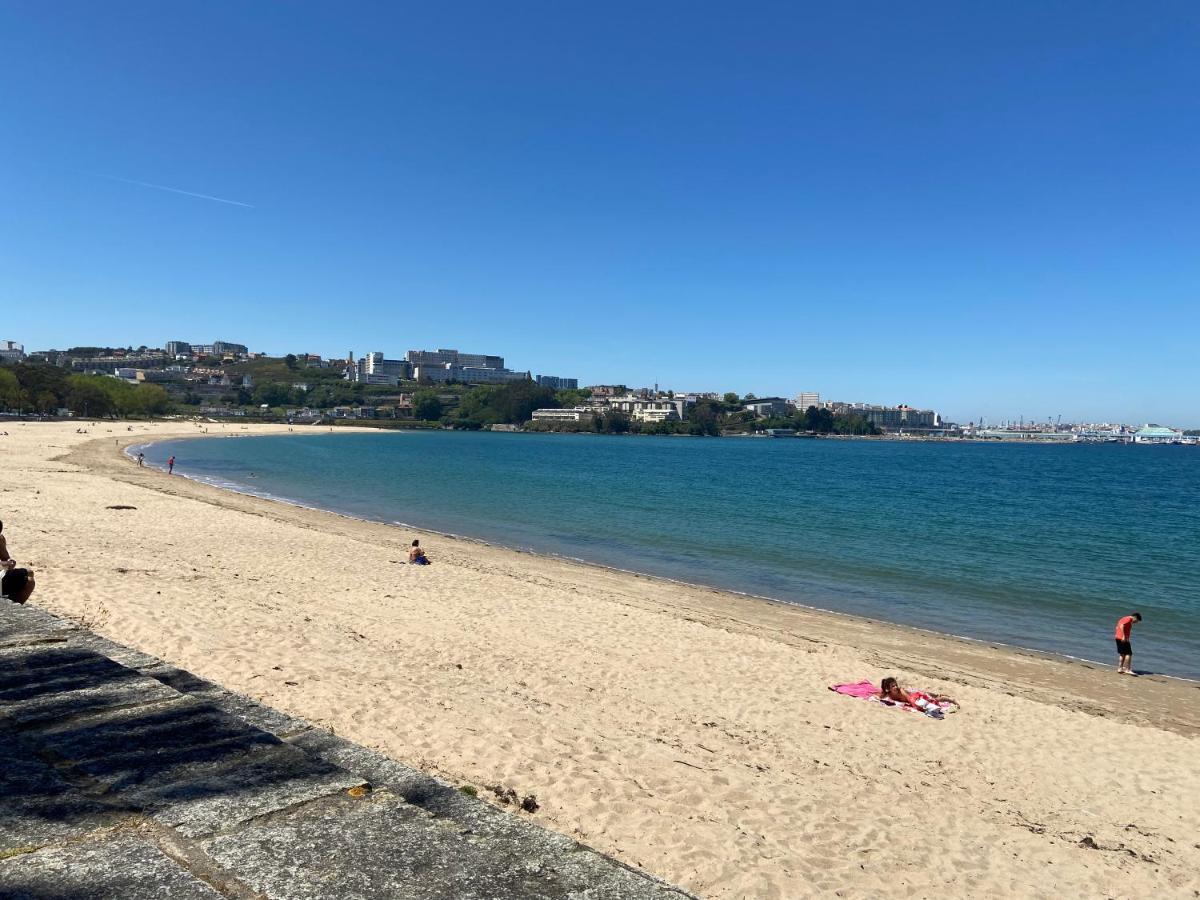 Apartamento A 5 Min Caminando De La Playa Sta. Cristina, Олейрос Экстерьер фото